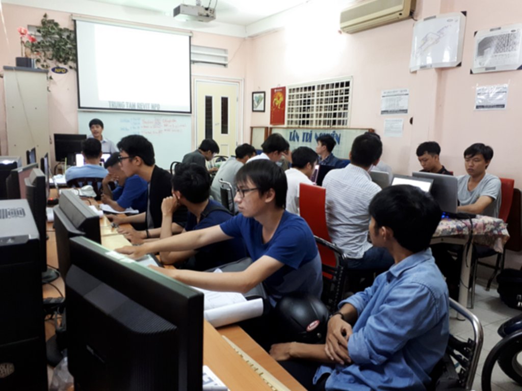 Bộ sưu tập lớp học revit tại BIM-Revit NPD 2018